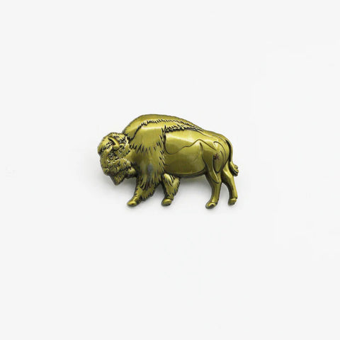 De Rancho Buffalo Gold Pin