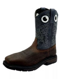 Old West Men's Dark Brown Work Boot