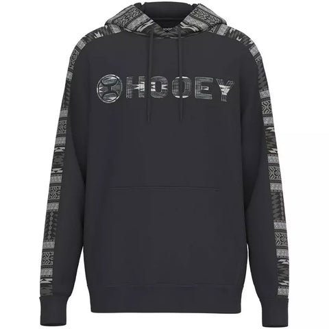 Hooey Men's Black Grey Hoodie