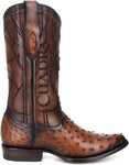 Cuadra Men's Ostrich Brandy Boots