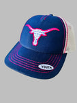 Cruel Girl's Trucker Longhorn Indigo Cap