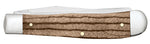 Case XX™ Natural Zebra Wood Smooth Trapper