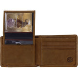 Silver Creek Classics Western Brown Bi-Fold Wallet 06219