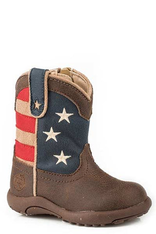 Roper Infant Cowbabies American Patroit Boots