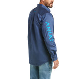 Ariat Men’s Team Logo Twill Classic Fit Shirt Old Bay