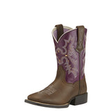 Ariat Youth Tombstone Vintage Bomber/Plum Boots