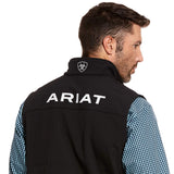 Ariat Men's Logo 2.0 Softshell Black Vest