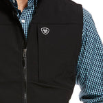 Ariat Men's Logo 2.0 Softshell Black Vest