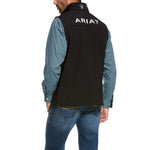 Ariat Men's Logo 2.0 Softshell Black Vest