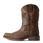 Ariat Men's Rambler Patriot Dist Brown Boots