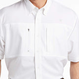 Ariat Men's VentTek SS White Shirt