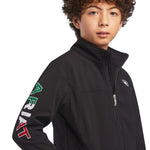 Ariat Youth New Team Softshell MEX Black Jacket