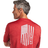 Ariat Men's Vertical Flag Scooter T-Shirt