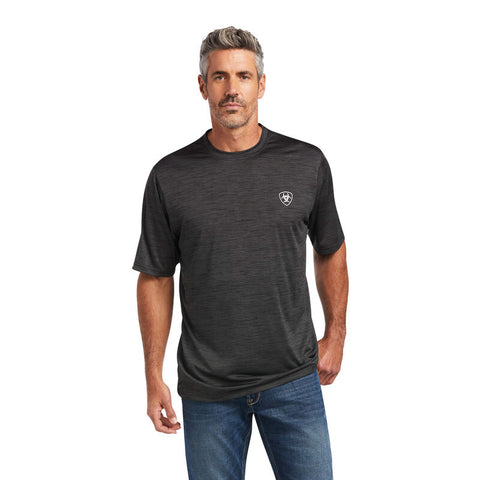 Ariat Men's Vertical Flag T-Shirt - Navy