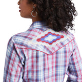 Ariat Women's Cornflower Plaid Shirt