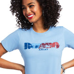 Ariat Women's Rodeo Light Blue Heather T-Shirt