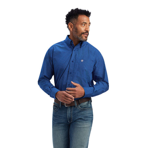 Ariat Men's Benedict Classic Blue Shirt