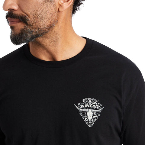 Ariat Men's Arrowhead 2.0 Black T-Shirt