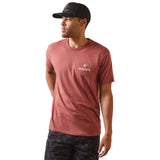 Ariat Men's Land of the Free Red Clay Heather T-Shirt