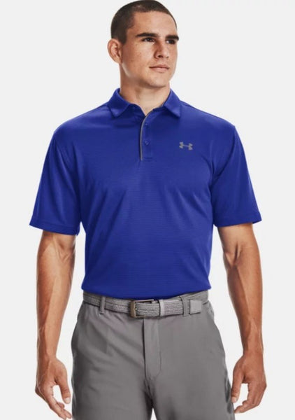 Under Armour Men s Blue Tech Polo