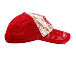 Ariat Women's Red Lace Cap