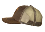 Ariat Men's Oilskin Brown Cap