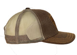 Ariat Men's Oilskin Brown Cap