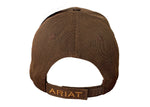 Ariat Men's Brown Oilskin Cap