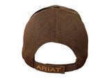 Ariat Men's Brown Oilskin Cap