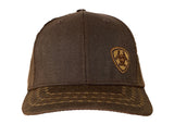 Ariat Men's Brown Oilskin Cap