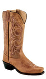 Old West Women's Tan Boot