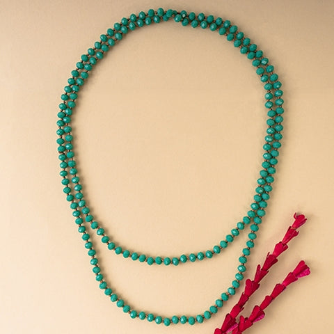 Emma Jewelry Women's Beaded Turquoise Green Necklace
