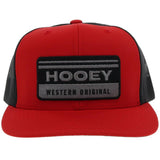 Hooey Men's "Horizon" Red Black Trucker Cap