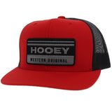 Hooey Mns "Horizon" Rd/Blk Trkr Cap 2135T-RDBK