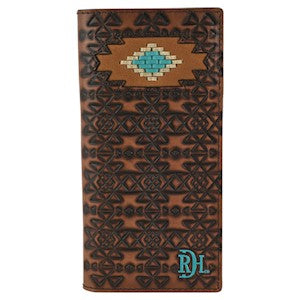 Red Dirt SW Medallion Tan Rodeo Wallet