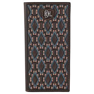 Red Dirt SW Diamond Brown Rodeo Wallet