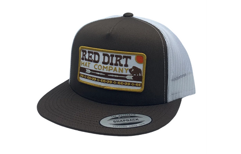 Men’s Red Dirt Arrows Brown/White Cap