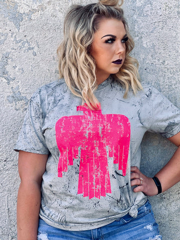 Texas True Threads Women's Rocker Thunderbird T-Shirt