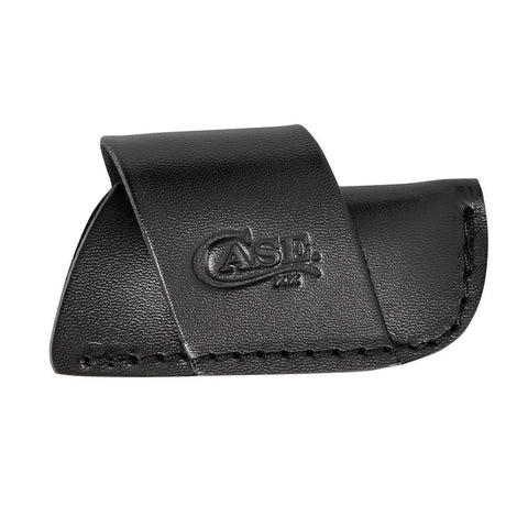 Case XX Leather Sidedraw Belt Black Sheath