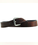 ARIAT MEN'S Textured Triple Stitched Brown Belt A10004630