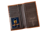 Ariat Men's Rodeo Wallet/Checkbook Cover