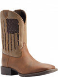 Ariat Men's Sport My Country Brown Venttek Boot