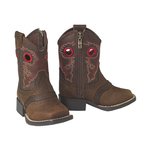 Ariat Boy's Lil' Stompers Roughstock Brown