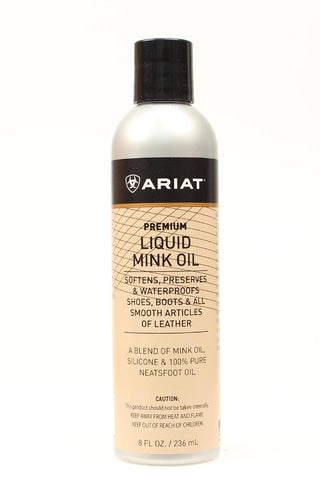 Ariat Liquid 8oz Mink Oil