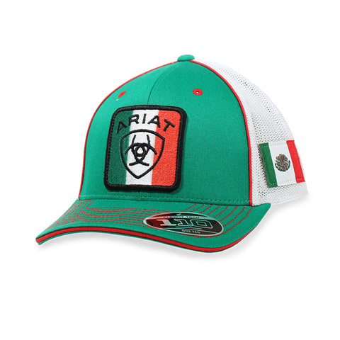 CLEARANCE Ariat Men's Mexico Green Cap