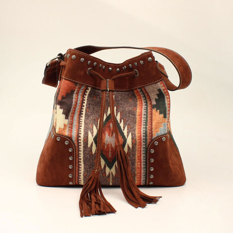 Blazin Roxx Women's Aztec CC Bucket Bag