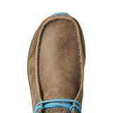 Ariat Men's Spitfire Brown Bomber/Blue Laces