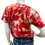 Bohemian Cowgirl Women's Smiley Red T-Shirt