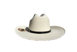 Stetson Men's El Jefe Black 5000X Straw Hat SSJEFEK284081