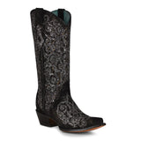 Corral Women's Black Overlay/Embroidery Boots